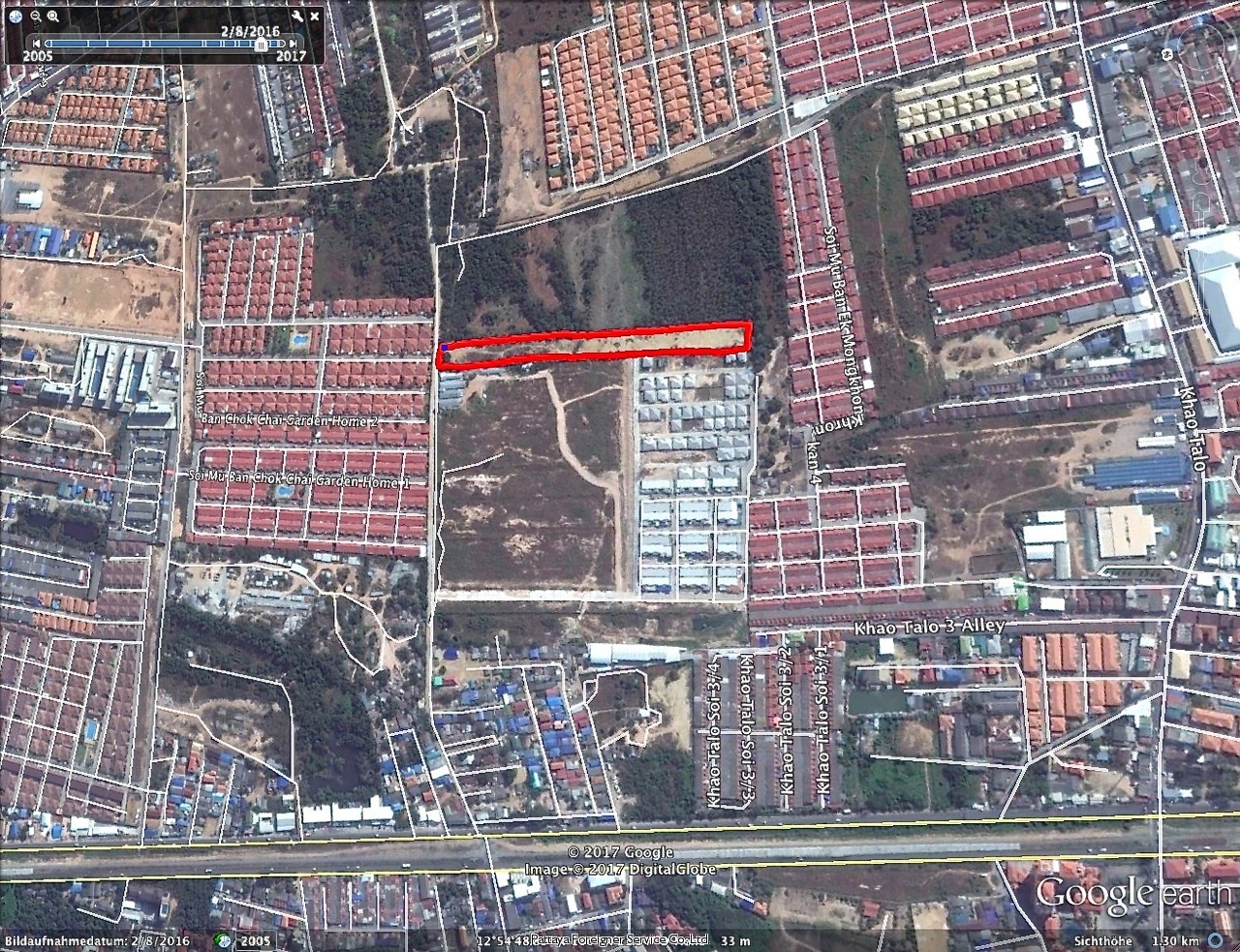 Land in East Pattaya for residential area Land  For sale in East Pattaya